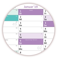 XXL Schuljahreskalender 2018-2019 abwischbar