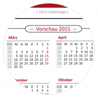 L Rainbow Home Wandkalender 2017