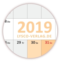 XXL  Wandkalender 2019 Quer-Monate