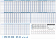 Urlaubsplaner DIN B1 2018