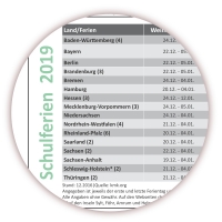 XXL Classic Green Wandkalender 2019