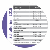 XL Classic Wandkalender 2015 Violett