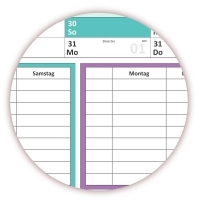 XXL Schuljahreskalender 2018-2019 nass abwischbar