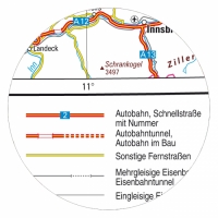 XXXL Deutschlandkarte Topografisch